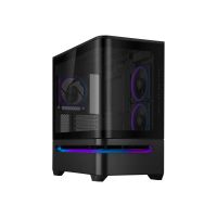 ASUS Prime AP202 - microATX Tower - Seitenteil mit Fenster (gehärtetes Glas)