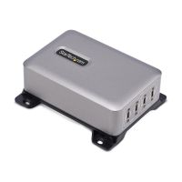 StarTech.com 4-Port USB-C Charger, 240W Total, Single Port 140W EPR - Netzteil - mit Oberflächenmontagehalterung - 240 Watt - 5 A - Power Delivery 3.1 - 4 Ausgabeanschlussstellen (USB-C)