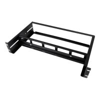 StarTech.com 19" DIN Rail Rackmount Kit einstellbar mit Hutschiene/Mini/ G-Schiene - Rack-Schienen-Kit - Schwarz - 2U - 48.3 cm (19")
