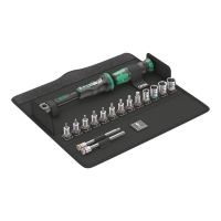 Wera Bicycle Set Torque 1 - Drehmomentschlüssel mit Ratschenfunktion und Bit- sowie Steckschlüsselsatz