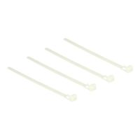 Delock Kabelbinder - 15 cm - weiß (Packung