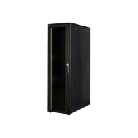 DIGITUS Professional Unique DN-19 42U-6/12-1B - Schrank Netzwerkschrank - Schwarz, RAL 9005 - 42HE - 48.3 cm (19")