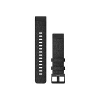 Garmin QuickFit - Uhrarmband für Smartwatch - Heathered Black, black hardware