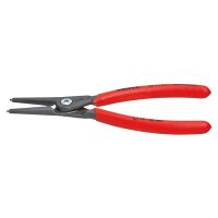 KNIPEX 49 11 A0, Sicherungsringzange, Chrom-Vanadium-Stahl, Kunststoff, Rot, 140 mm, 101 g