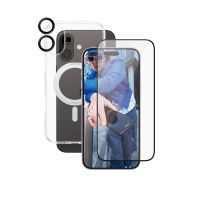 PanzerGlass CARE by ® Feature 3-in-1 Ceramic Set iPhone 16 Plus, Cover, Apple, Apple - iPhone 16 Plus, Transparent