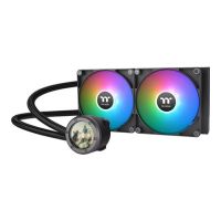 Thermaltake TH280 V2 Ultra ARGB Sync - Prozessor-Flüssigkeitskühlsystem - mit LCD-Display - (für: LGA1156, AM2, AM2+, AM3, LGA1155, AM3+, LGA2011, FM1, FM2, LGA1150, LGA2011-3, LGA1151, AM4, LGA2066, LGA1200, LGA1700, AM5)