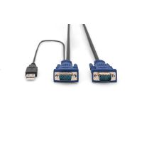 DIGITUS KVM-Kabel USB für KVM-Konsolen