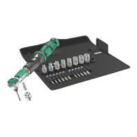 Wera Safe-Torque A 2 Set 1 - Drehmomentschlüssel mit Ratschenfunktion und Bit- sowie Steckschlüsselsatz