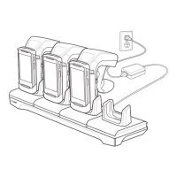 Zebra 4-Slot Charging Cradle - Batterieladegerät