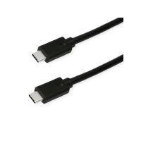 ROLINE GREEN 11.44.9071, 0,5 m, USB C, USB C, USB 3.2 Gen 2x2, 20 Gbit/s, Schwarz