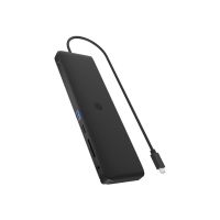 ICY BOX 11-in-1 Mobile with Triple Video Output