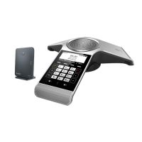Yealink CP930W-Base, IP-Konferenztelefon, Tasten, Grau, Silber, LCD, 7,87 cm (3.1"), 248 x 120 Pixel