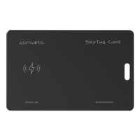 4smarts 541323, Universal, Finder smart card, Schwarz, Wasserdicht, 2400 - 2483,5 MHz, 100 dB