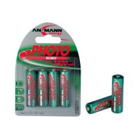 Ansmann Mignon Photo - Batterie 4 x AA-Typ - NiMH - (wiederaufladbar)