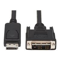 Tripp Eaton Tripp Lite Series DisplayPort to DVI Adapter Cable (DP with Latches to DVI-D Single Link M/M)