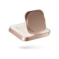 Zens Nightstand Charger - Limited Edition - Kabelloses Ladegerät + AC-Netzteil - 15 Watt - Apple Fast Charge (kabelloses Laden (15 W))
