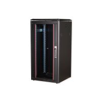 ROLINE Pro - Schrank Netzwerkschrank - mit Glastür, 600 x 600 mm (B x T)