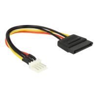Delock Netzteil - 4-Pin-Mini-Stromversorgungsstecker (M)