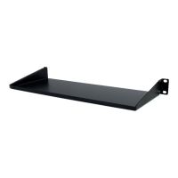 StarTech.com 1U Server Rack Cabinet Shelf, 7in Deep Fixed Cantilever Tray, Rackmount Shelf for 19" AV/Data/Network Equipment Enclosure with Cage Nuts & Screws, 33lbs Weight Capacity - 1U Rack Shelf 7" Deep (CABSHELF1U)