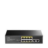 CUDY FS1010PG, Fast Ethernet (10/100), Vollduplex, Power over Ethernet (PoE)