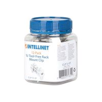 Intellinet Federmutter für Rack - 1U - 25.4/48.3 cm (10"/19")