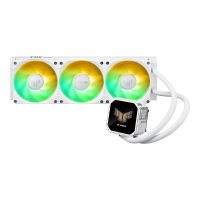 ASUS TUF Gaming LC III - White Edition - Prozessor-Flüssigkeitskühlsystem - Kühlergröße: 360 mm - (für: LGA1700, LGA1200, AM4, AM5, LGA1851)