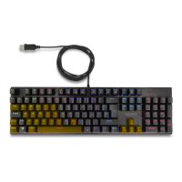 Delock Tastatur - mechanisches Gaming, kabelgebunden 1,6 m, RGB-Beleuchtung