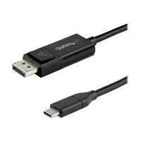 StarTech.com 3ft/1m USB C to DisplayPort 1.4 Cable 8K 60Hz/4K, Bidirectional DP to USB-C or USB-C to DP Reversible Video Adapter Cable, HBR3/HDR/DSC, USB Type C/Thunderbolt 3 Monitor Cable - 8K USB-C to DP Cable (CDP2DP141MBD)