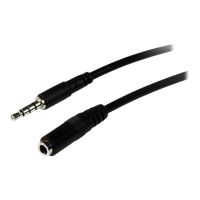 StarTech.com 2m 4 Pol. 3,5mm Klinke Verlängerungskabel