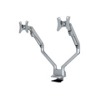 Neomounts FPMA-D750D - Befestigungskit - Voll beweglich - für 2 LCD-Displays - Silber - Bildschirmgröße: 25.4-81.3 cm (10"-32")