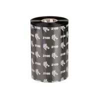 Zebra 2100 Wax - 10er-Pack - Schwarz - 174 mm x 600 m