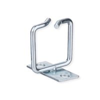 ROLINE 26.30.0015, Kabelhaken, Rack, Metall, Silber