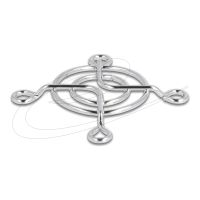 Delock Fan-Grill - Silber