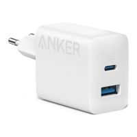 Anker Innovations Anker 312 - Netzteil - 20 Watt - 3 A - PD - 2 Ausgabeanschlussstellen (USB, 24 pin USB-C)