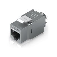 Ubiquiti Netzwerkanschluss - RJ-45 (W) Keystone - CAT 6a (Packung mit 12)