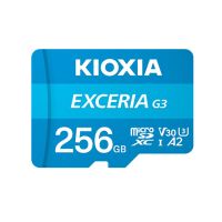 Kioxia EXCERIA G3, 256 GB, MicroSDXC, Klasse 10, UHS-I, 160 MB/s, 50 MB/s