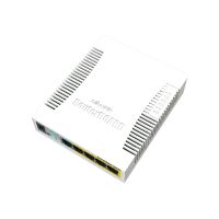 MikroTik RouterBOARD RB260GSP - Switch - managed - 5 x 10/100/1000 (4 PoE)