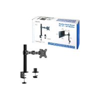 LogiLink Befestigungskit - einstellbarer Arm - für LCD-Display - Stahl - Schwarz - Bildschirmgröße: 43.2-81.3 cm (17"-32")