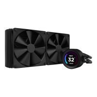 NZXT Kraken Elite 280 - Prozessor-Flüssigkeitskühlsystem - mit LCD-Display - (für: LGA1700, LGA1200, LGA115x Socket, AM4, AM5)