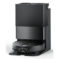 Roborock Qrevo Slim, Beutellos, Schwarz, Rund, Staubbeutel, 0,22 l, 67 dB