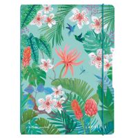 Herlitz Ladylike Jungle, Muster, Grün, Mehrfarbig, A4, 80 Blätter, Erwachsener