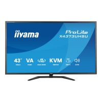 Iiyama ProLite X4373UHSU-B2 - LED-Monitor - 109.2 cm (43")