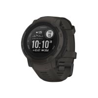 Garmin Instinct 2 - 45 mm - Carbon-Schwarz - Sportuhr mit Band