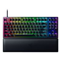 Razer Huntsman V2 Tenkeyless, Tenkeyless (80 - 87 %), Kabelgebunden, USB, QWERTY, RGB-LED, Schwarz