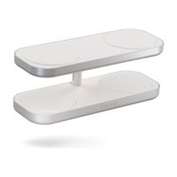 Zens Quattro Charger Pro 4 - Kabelloses Ladegerät + AC-Netzteil - 15 Watt - 4 Ausgabeanschlussstellen (magnetisch)