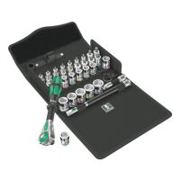 Wera 05003536001, Steckschlüssel-Set, 35 Stück(e), Schwarz, Grün, 2,38 kg, Tschechische Republik