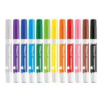Pelikan Colorella - Marker - für Textil - gemischte Farben - Mittel (Packung mit 12)