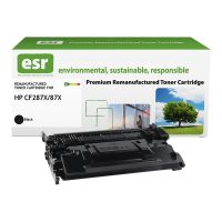 Armor ESR - Mit hoher Kapazität - Schwarz - kompatibel - Karton - wiederaufbereitet - Tonerpatrone (Alternative zu: HP 87X)