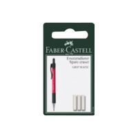 FABER-CASTELL Radierer (Packung mit 3)