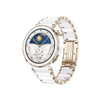 Huawei Watch GT 5 Pro - 42 mm - weiß Keramik - intelligente Uhr mit Riemen - Handgelenkgröße: 130-190 mm - Anzeige 3.4 cm (1.32")